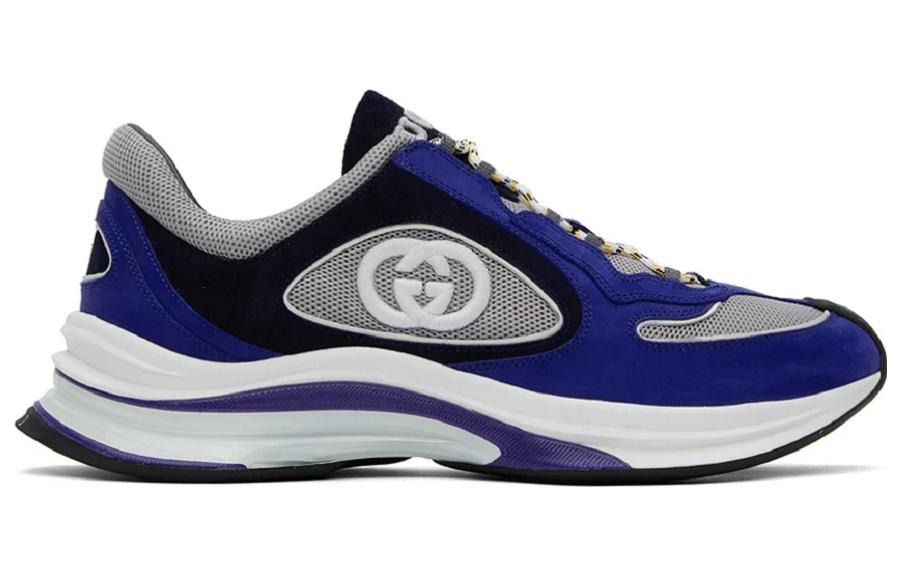 Gucci Run Suede Sneakers 'Royal Blue' 749785-AAB62-4243 - 2