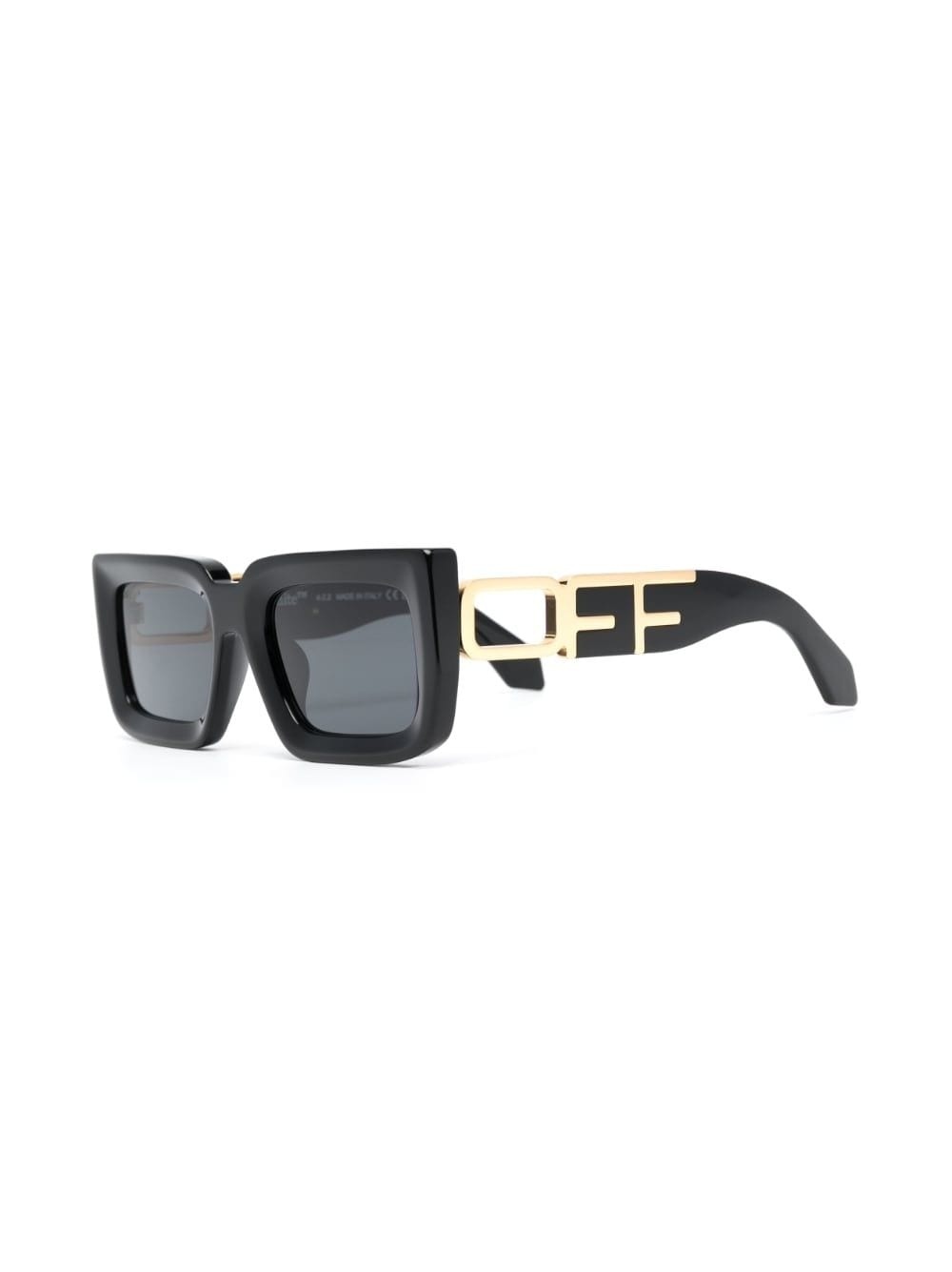 Boston logo-plaque sunglasses - 2