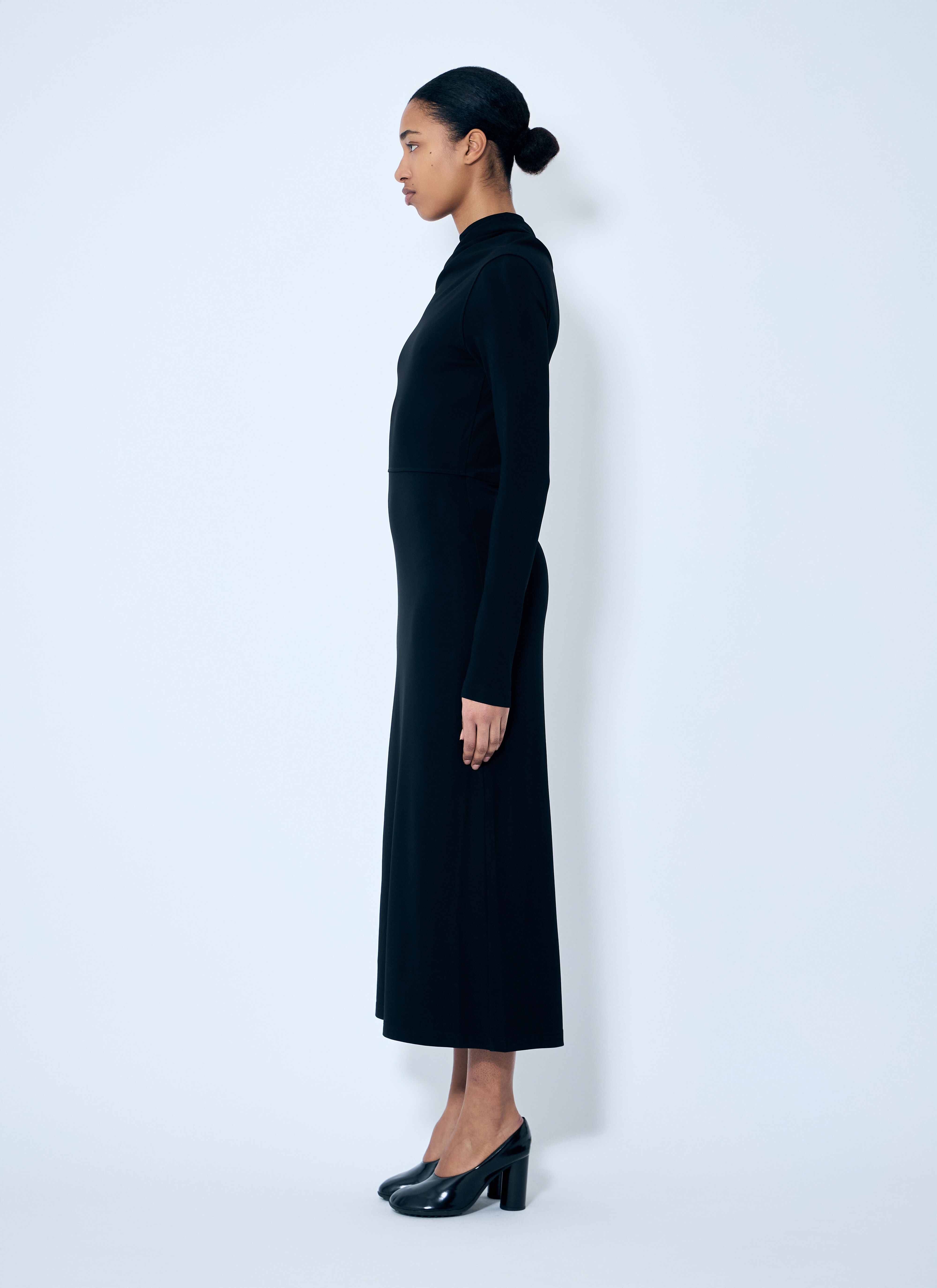 Draped Jersey Dress - 3