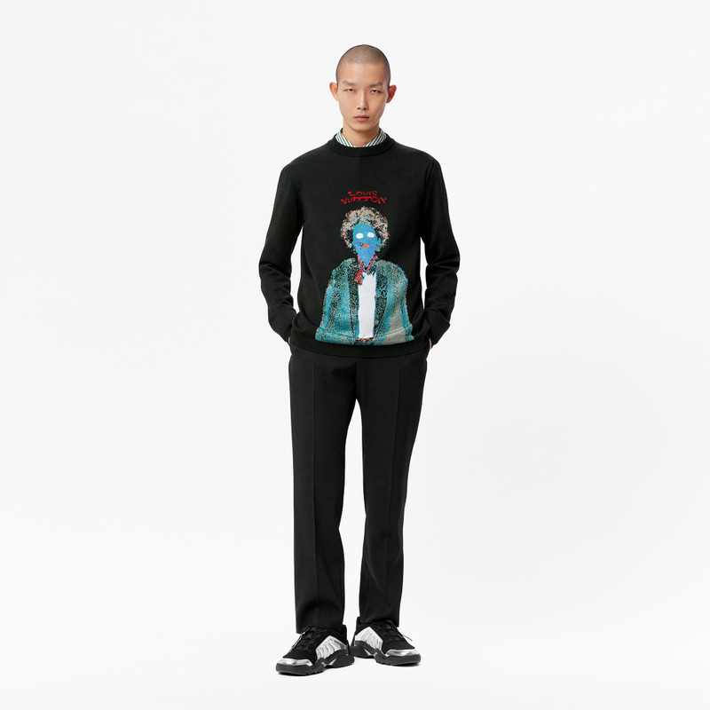 Louis Vuitton Neon Working Man Crewneck outlook