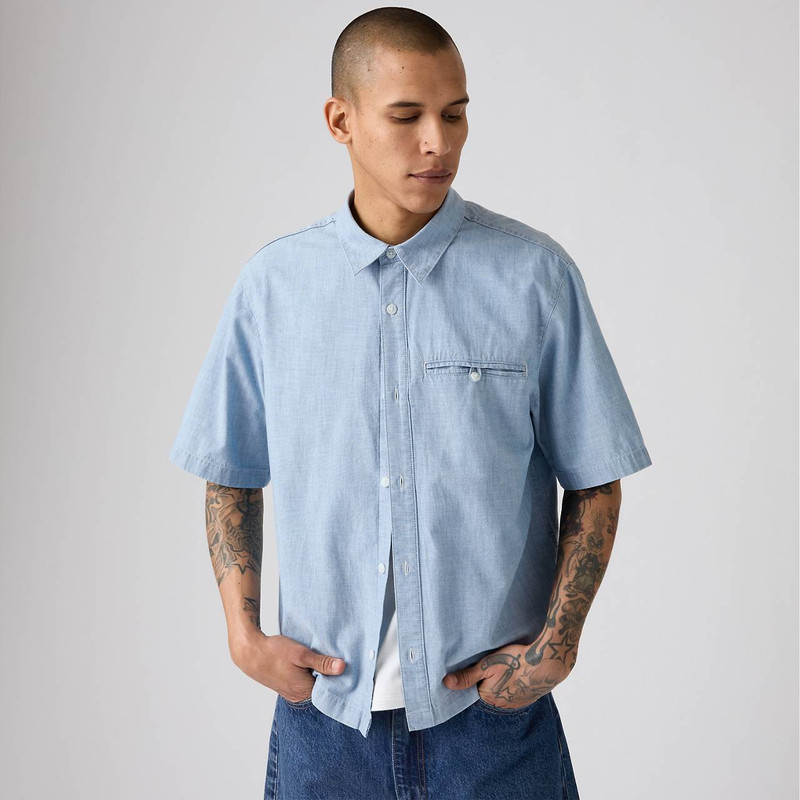 Levi's SHORT-SLEEVE ZANDT CROPPED SHIRT outlook