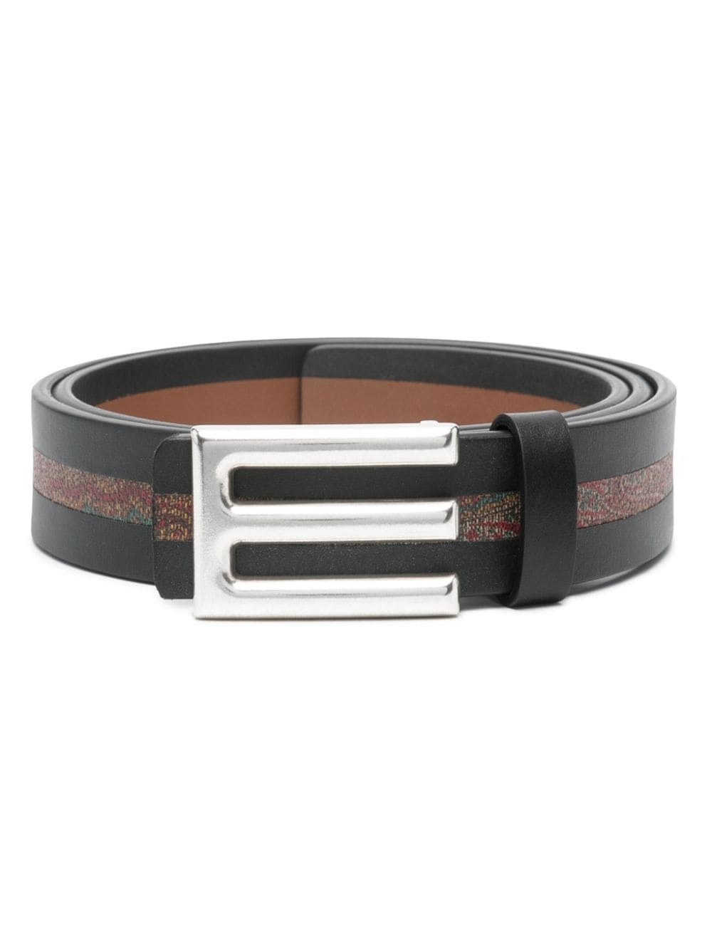 reversible leather belt - 1