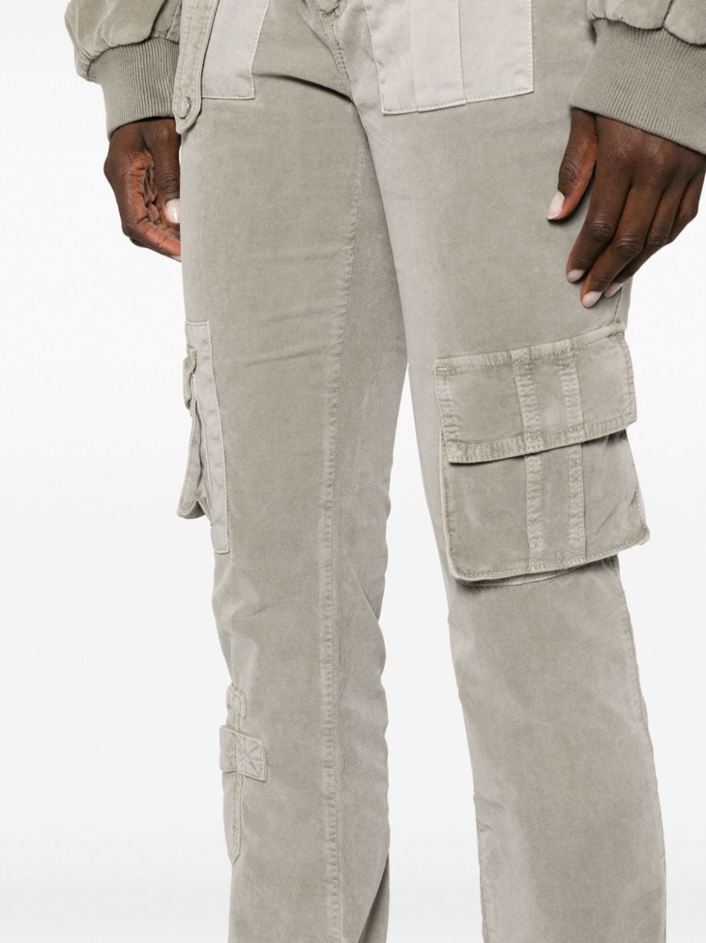 Blumarine low-rise Skinny Cargo Trousers - Farfetch