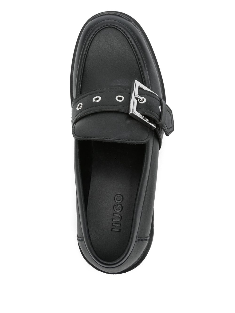 buckle-detail loafers - 4