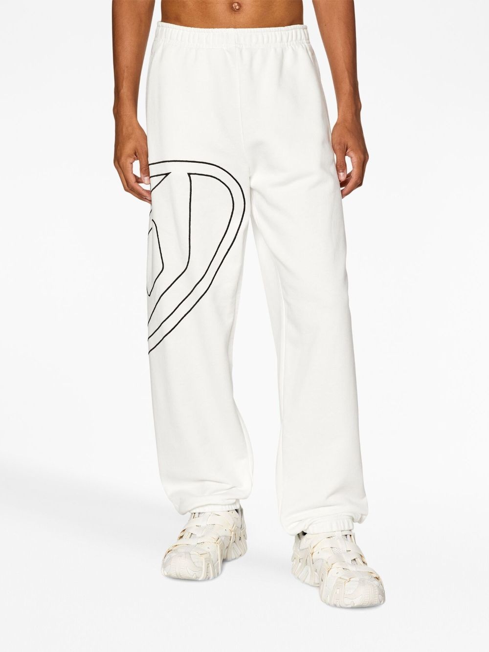 Oval-D embroidered track pants - 3