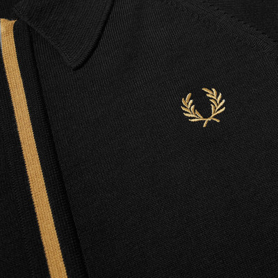 Fred Perry Fred Perry Concealed Zip Knit Shirt outlook