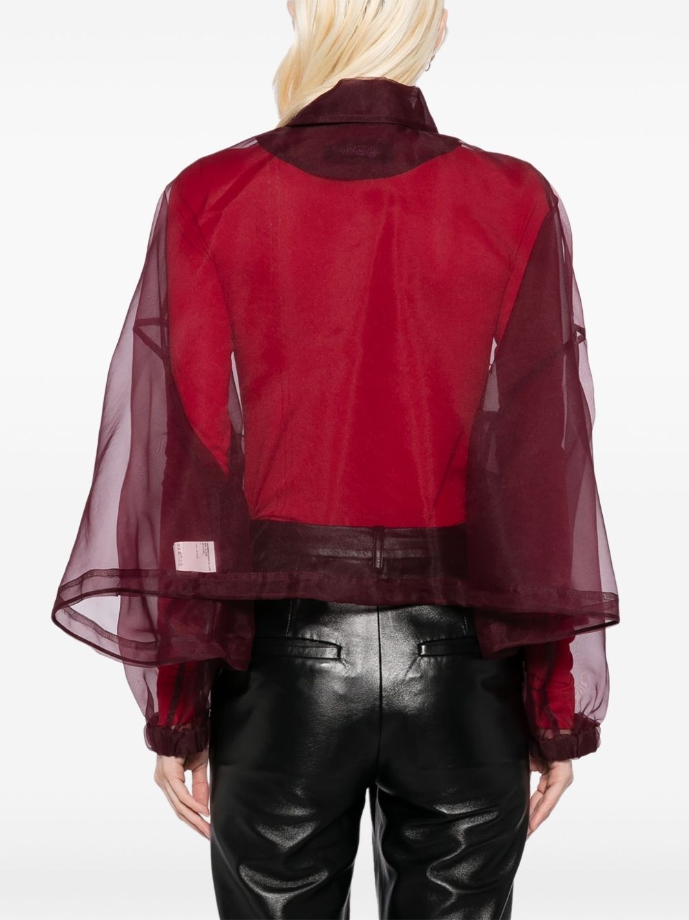 logo-embroidered jacket - 4