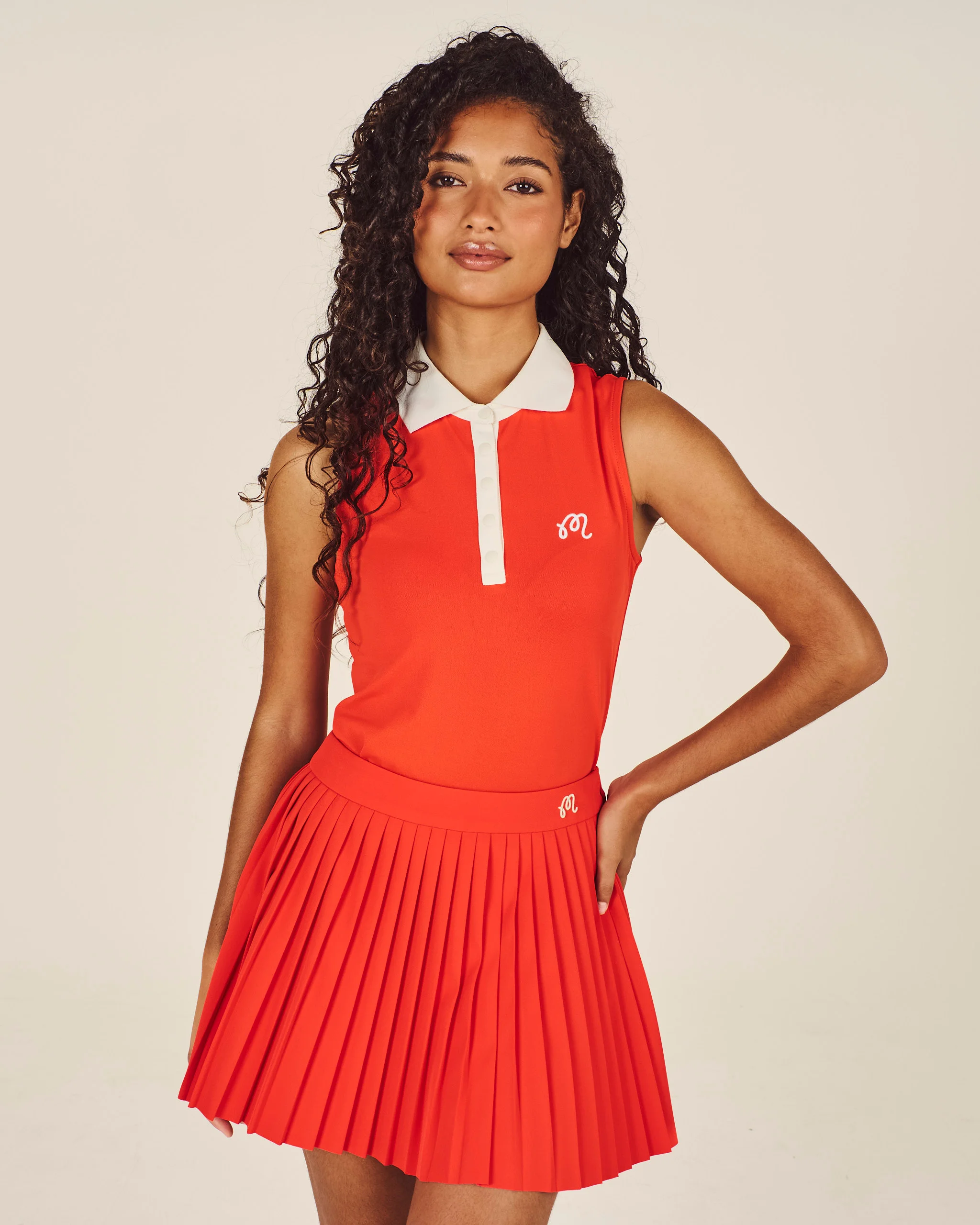 CLAUDIA SLEEVELESS POLO - 1