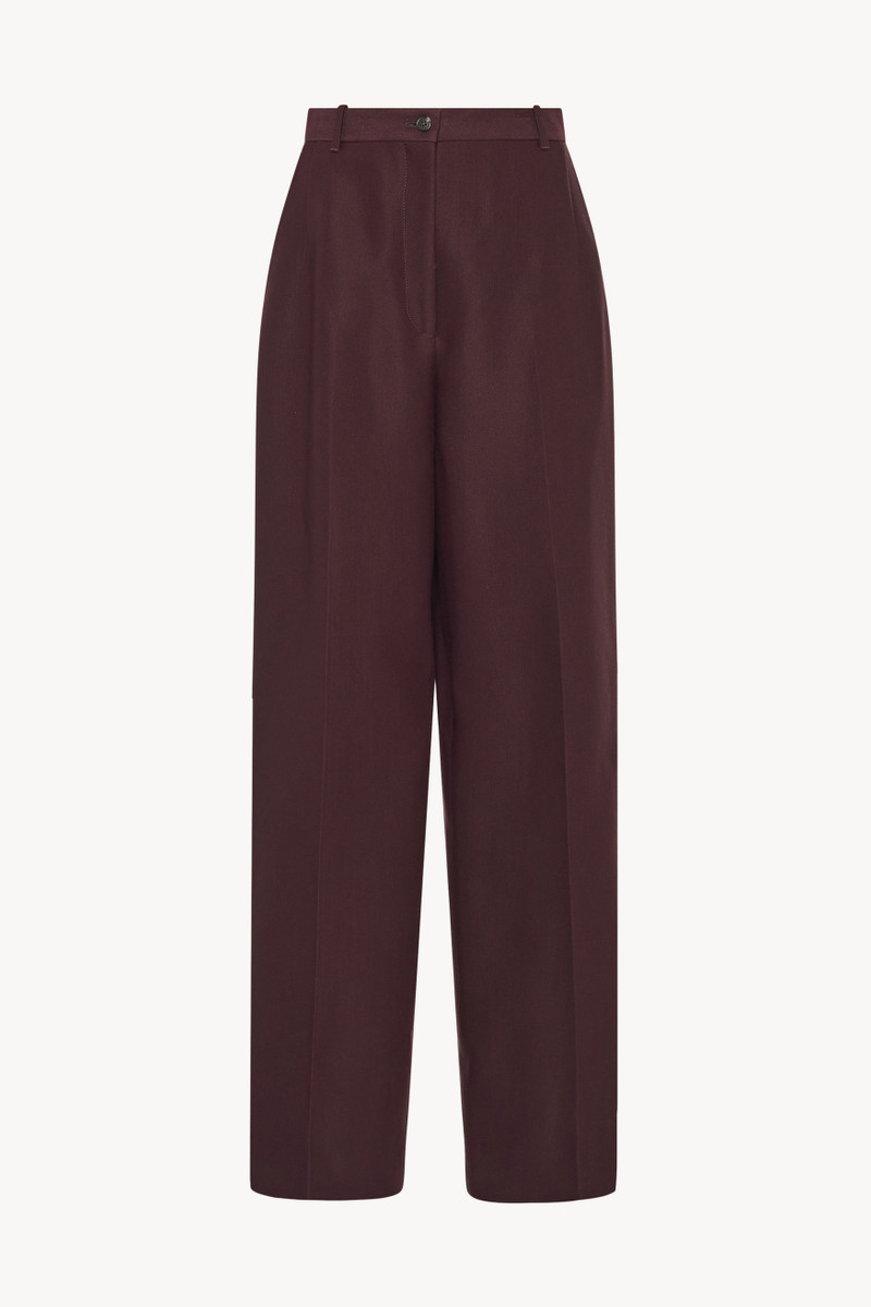 Ackerin Pant in Virgin Wool and Silk - 1
