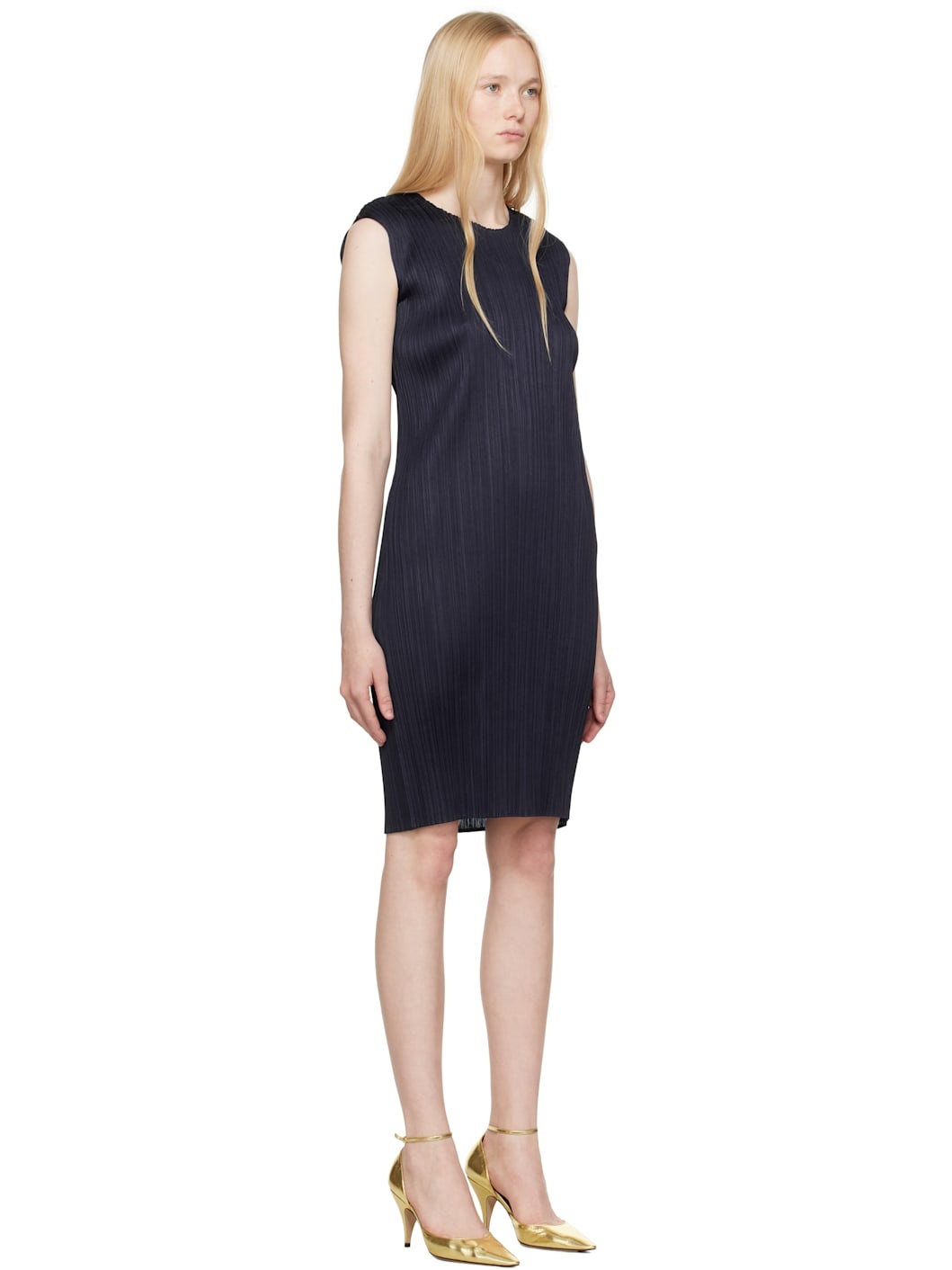Navy June New Colorful Basics 4 Midi Dress - 2