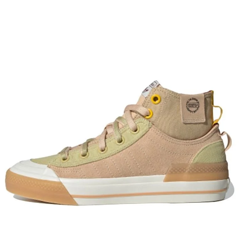 (WMNS) adidas originals Nizza Hi DL 'Pink Brown' GZ2647 - 1