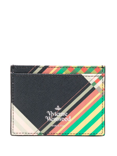 Vivienne Westwood Orb-plaque tartan-check wallet outlook