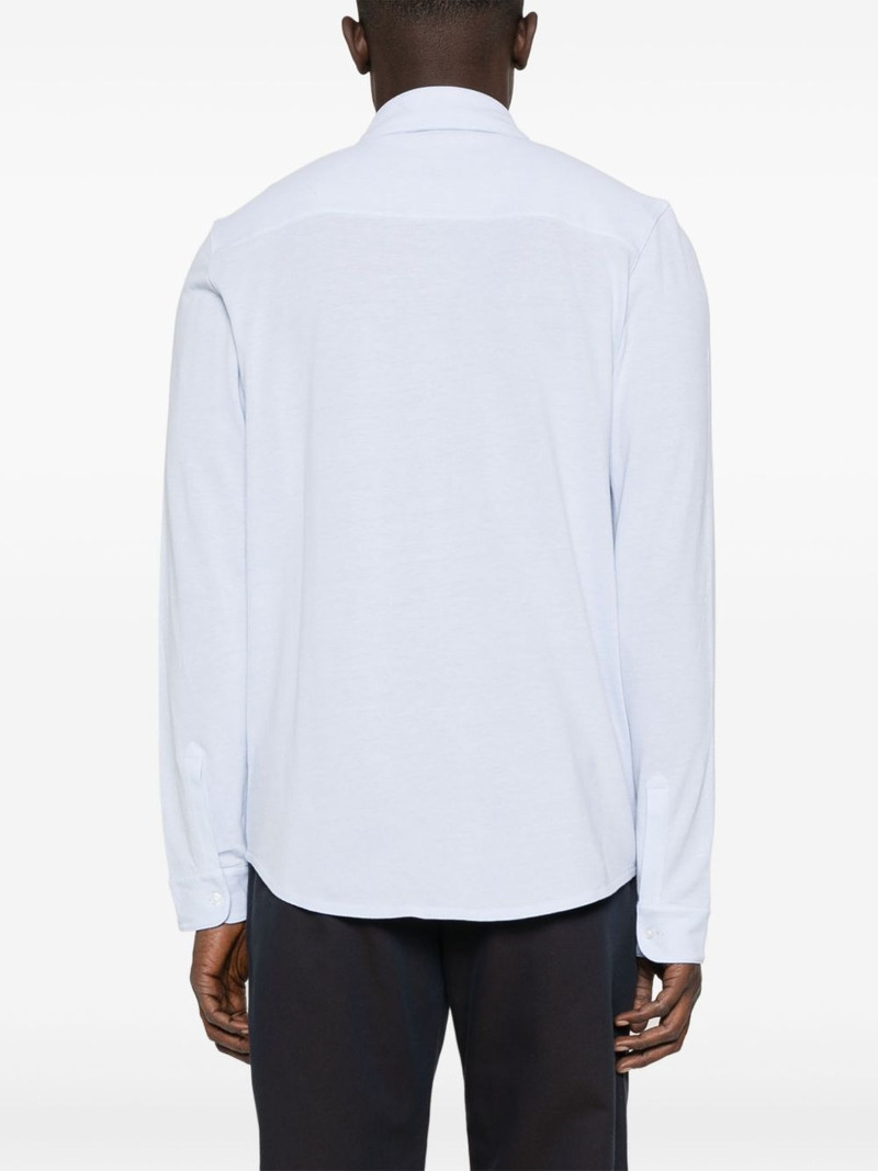 piqué-weave cotton shirt 4