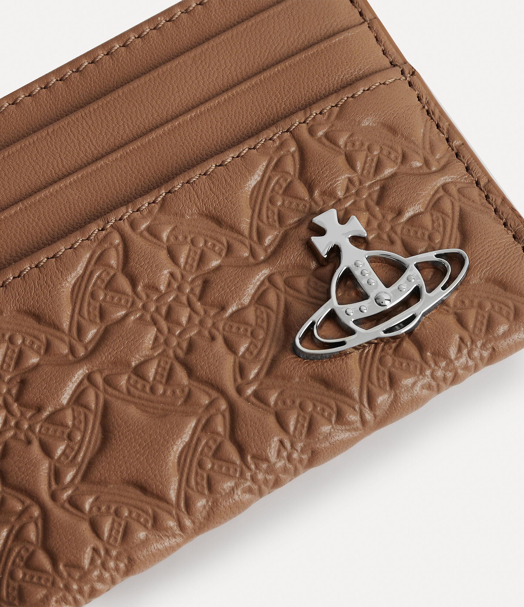 EMBOSSED SLIM CARD HOLDER - 4