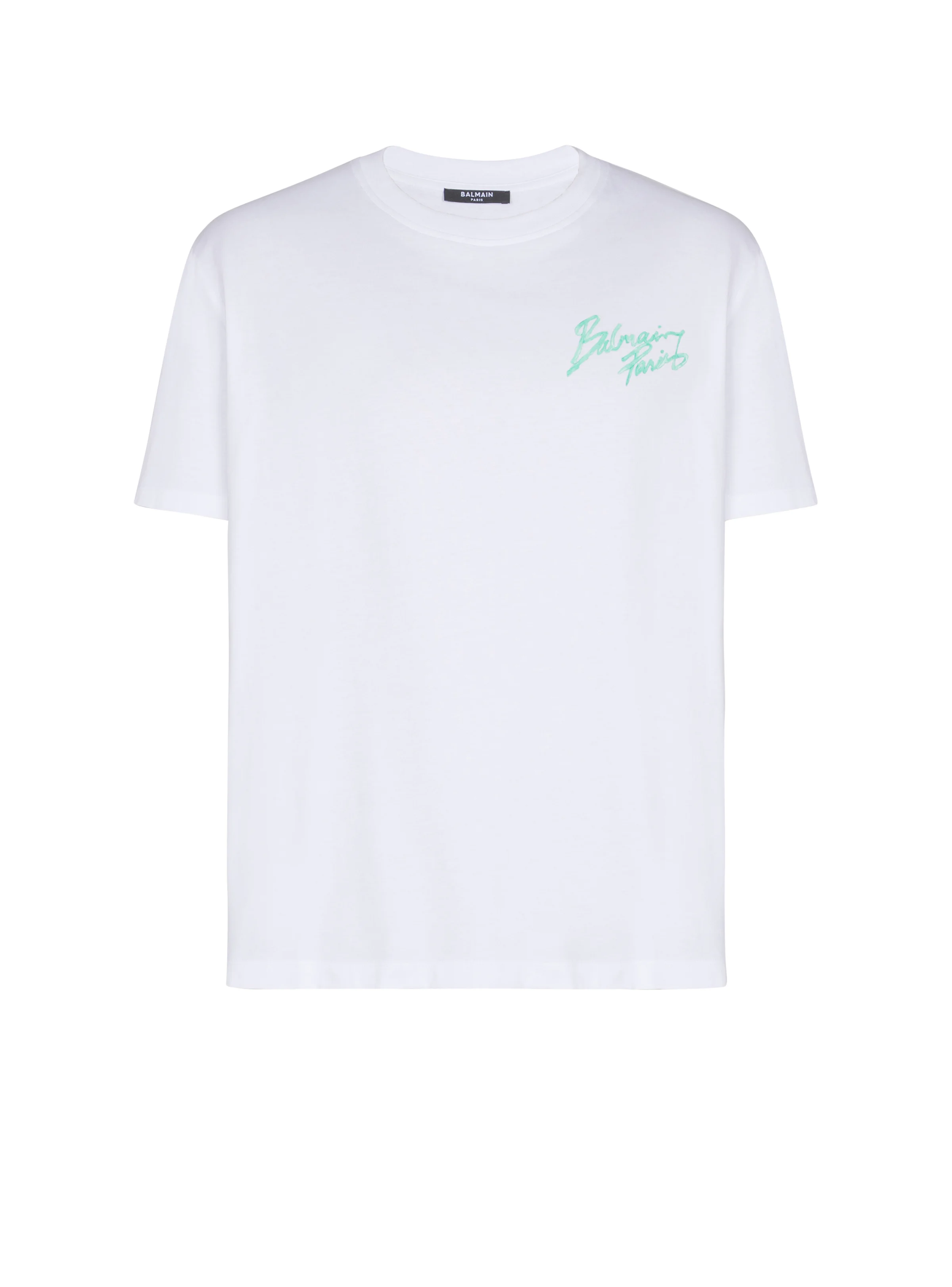 T-shirt with Balmain Paris Brush print - 1