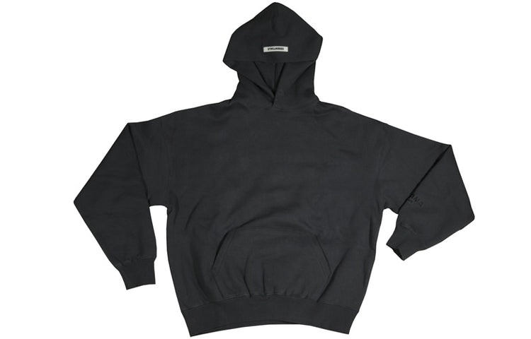 Fear of God Essentials FW19 3M Logo Pullover Hoodie 'Black' FOG-FW19-10 - 3