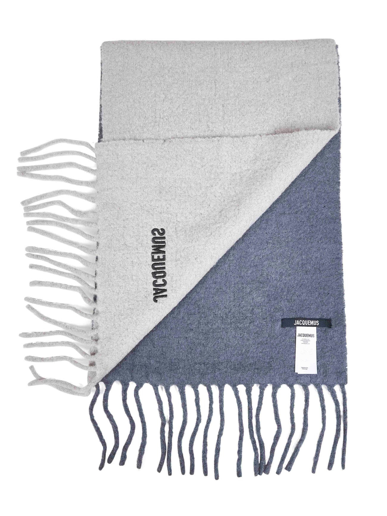 Jacquemus Women Grey The Moisson Scarf - 2