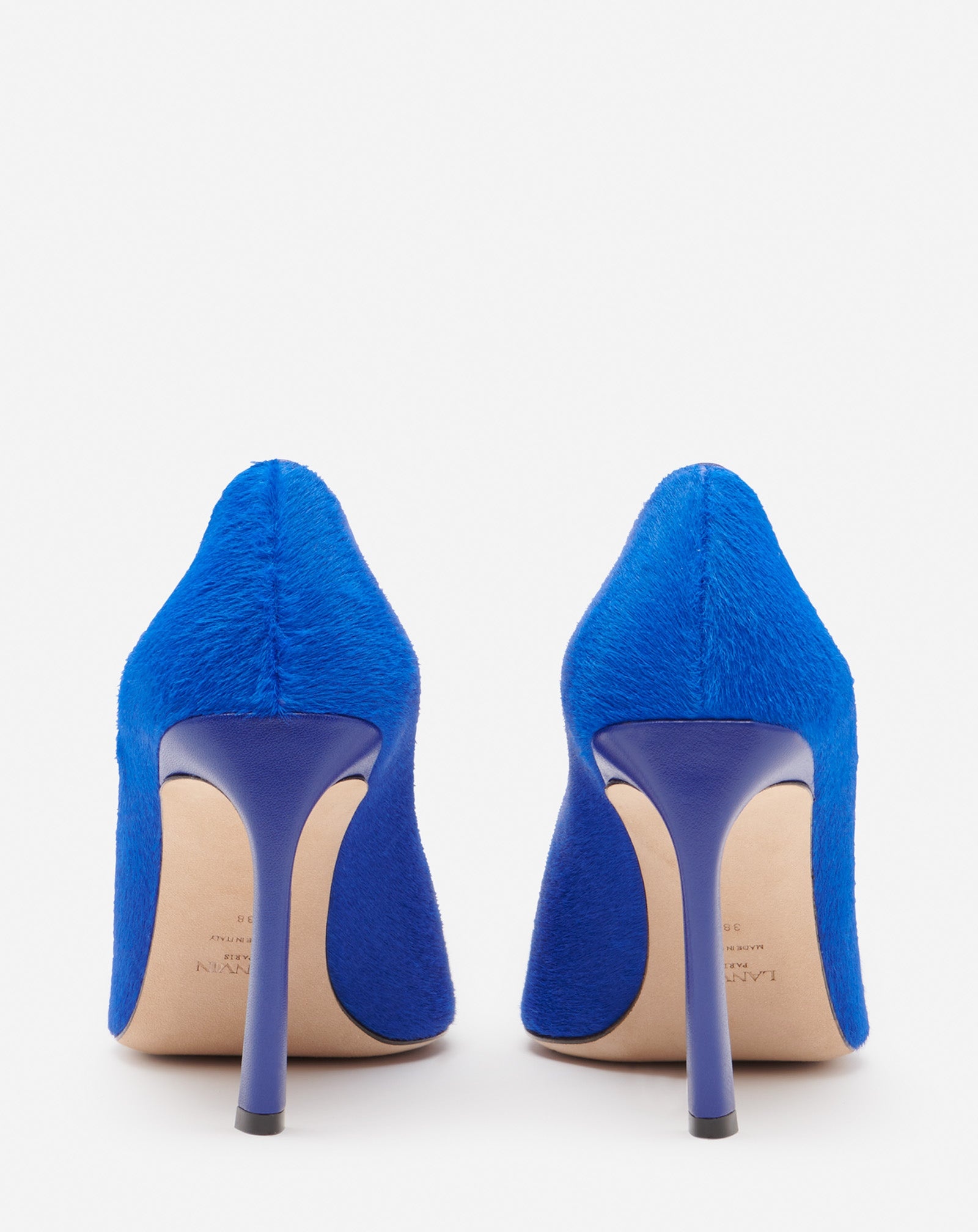 SWING PUMPS IN PONY EFFECT LEATHER - 4