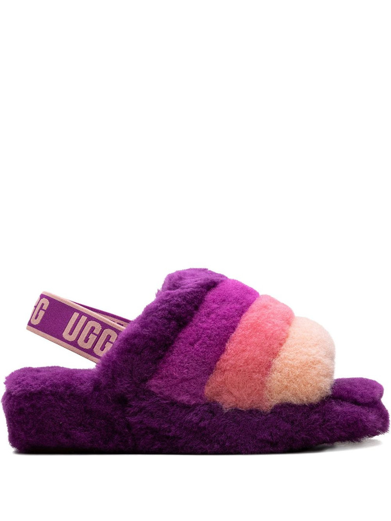 Fluff Yeah Pride "Pink/Purple/Rainbow" sandals 1