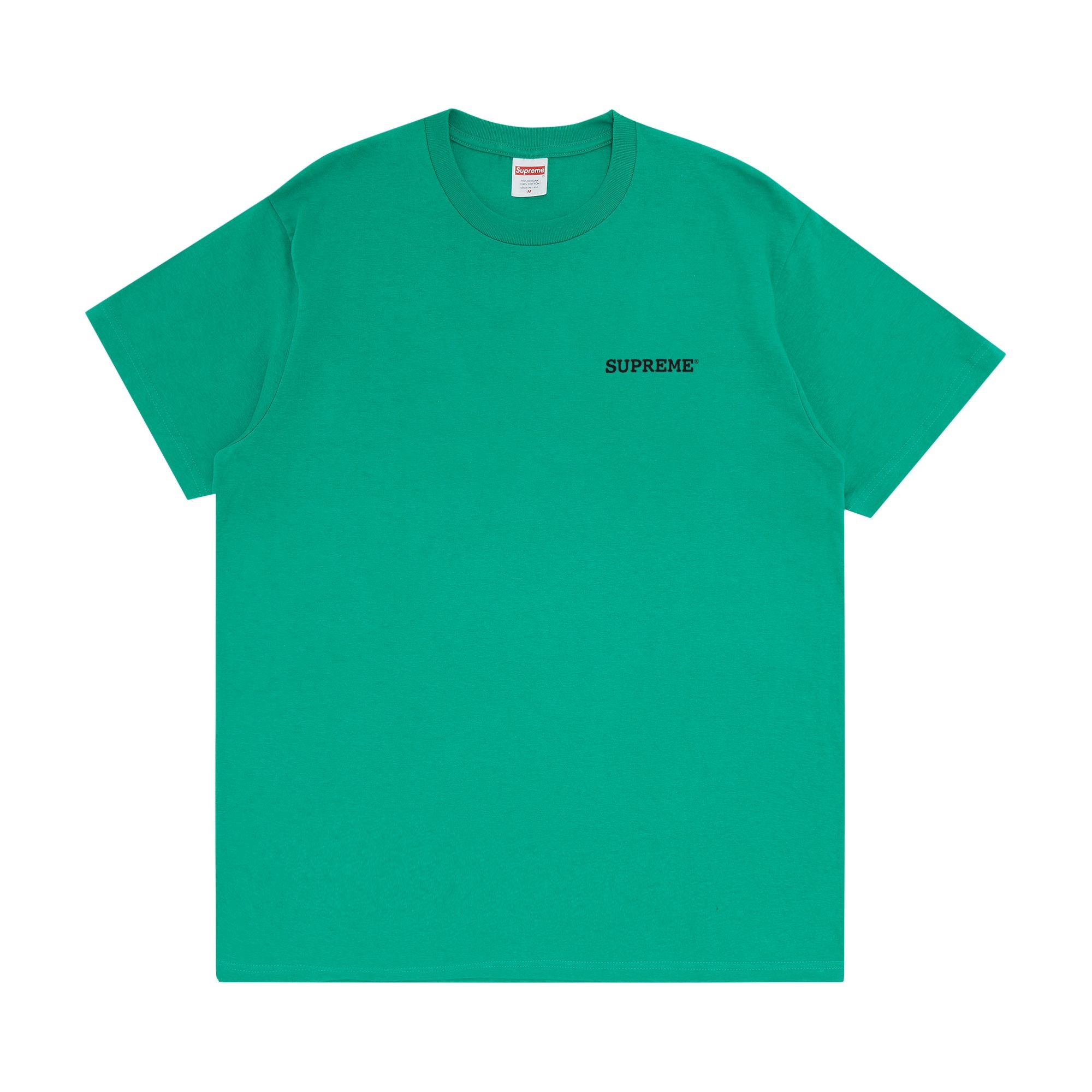 Supreme Patchwork Tee 'Green' - 1