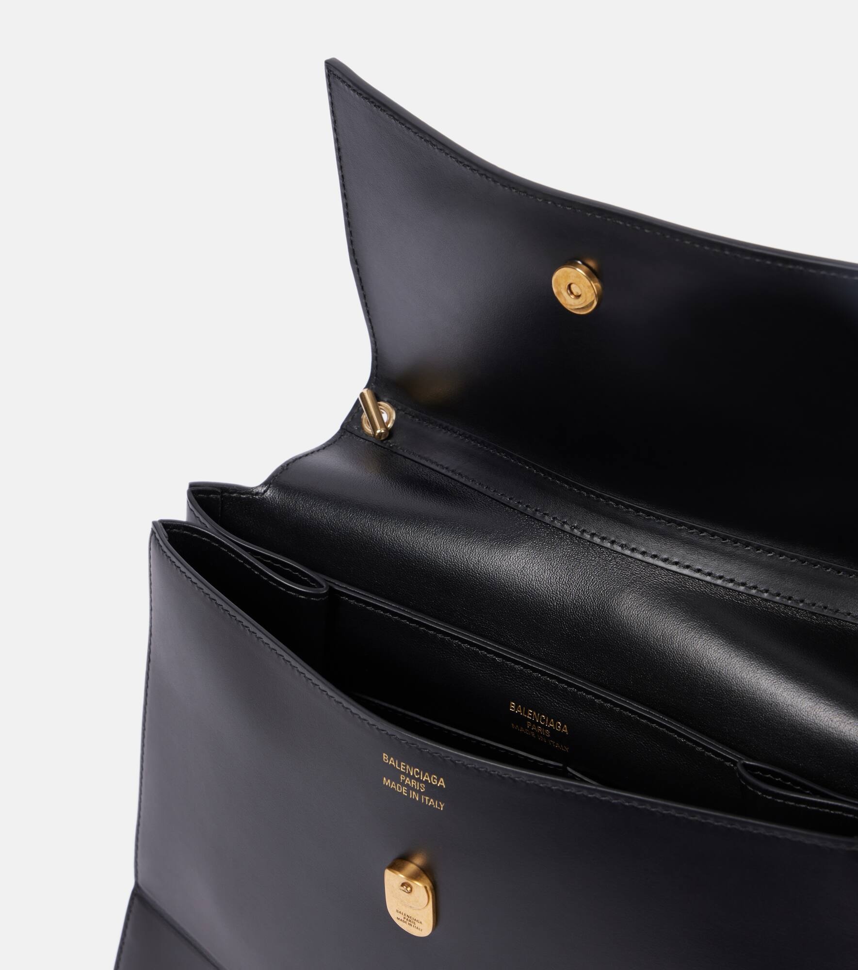 Nano leather tote bag - 3