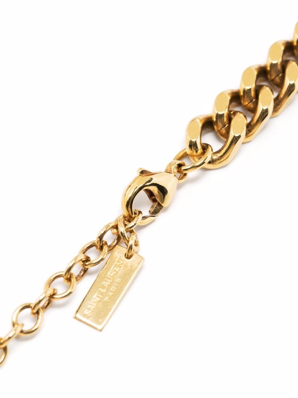curb-chain short necklace - 3