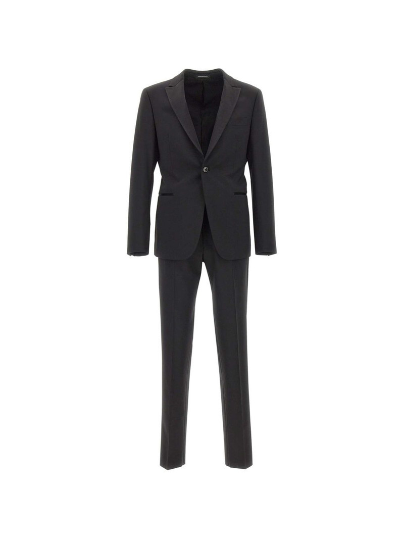 peak-lapels single-breasted suit 1