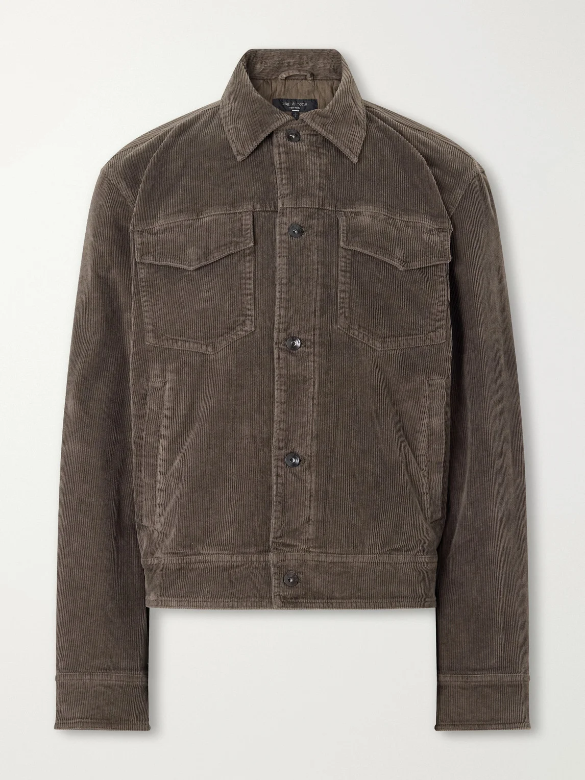 Stretch-Cotton Corduroy Jacket - 1