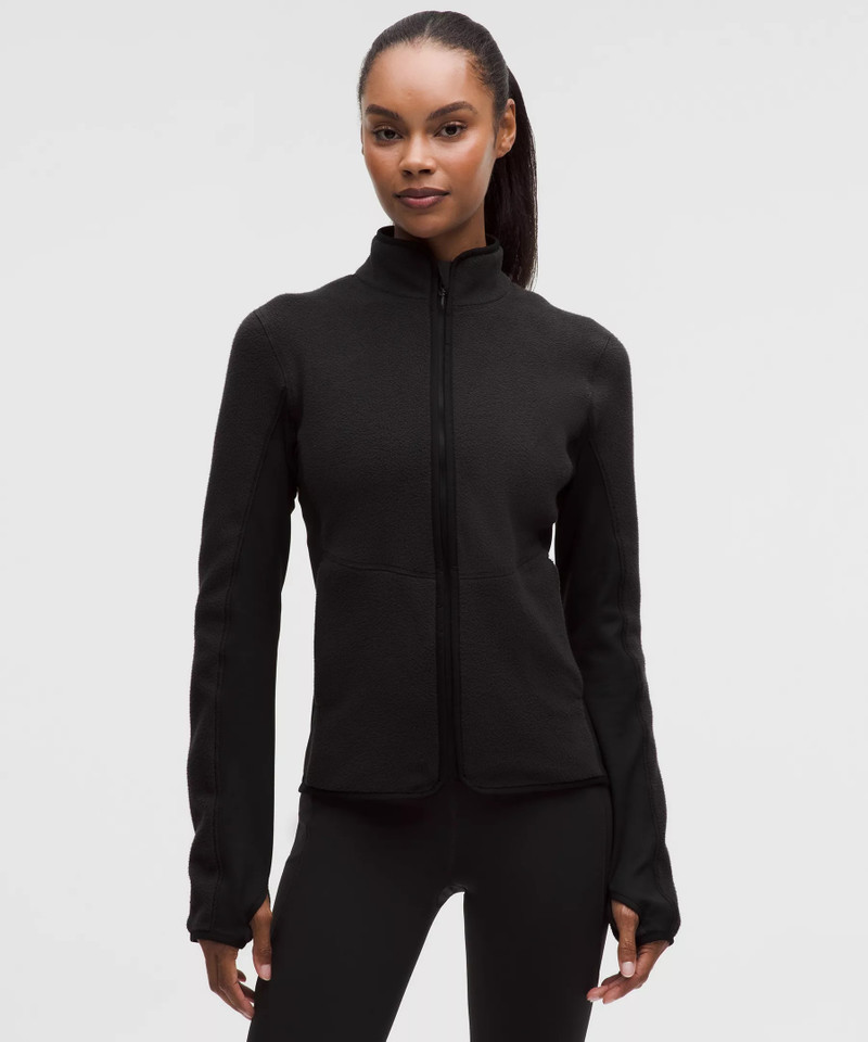 Tumbled Fleece Running Jacket 1