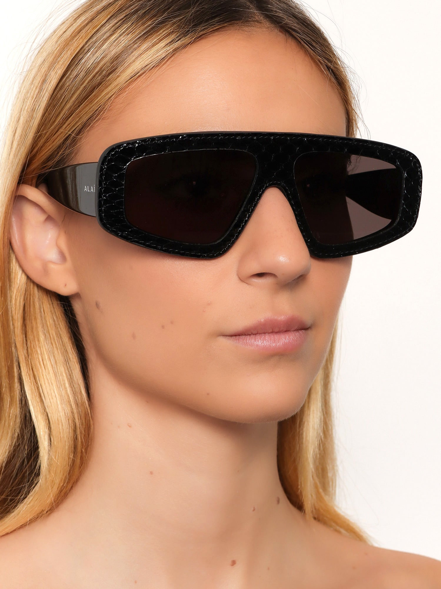 Alaia Women Texturized Acetate Sunglasses - 2