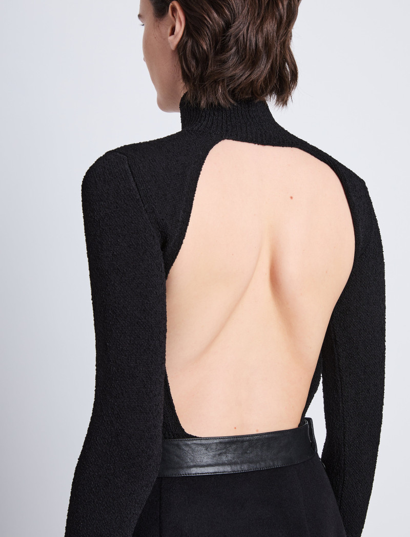 Claude Sweater in Viscose Boucle 1