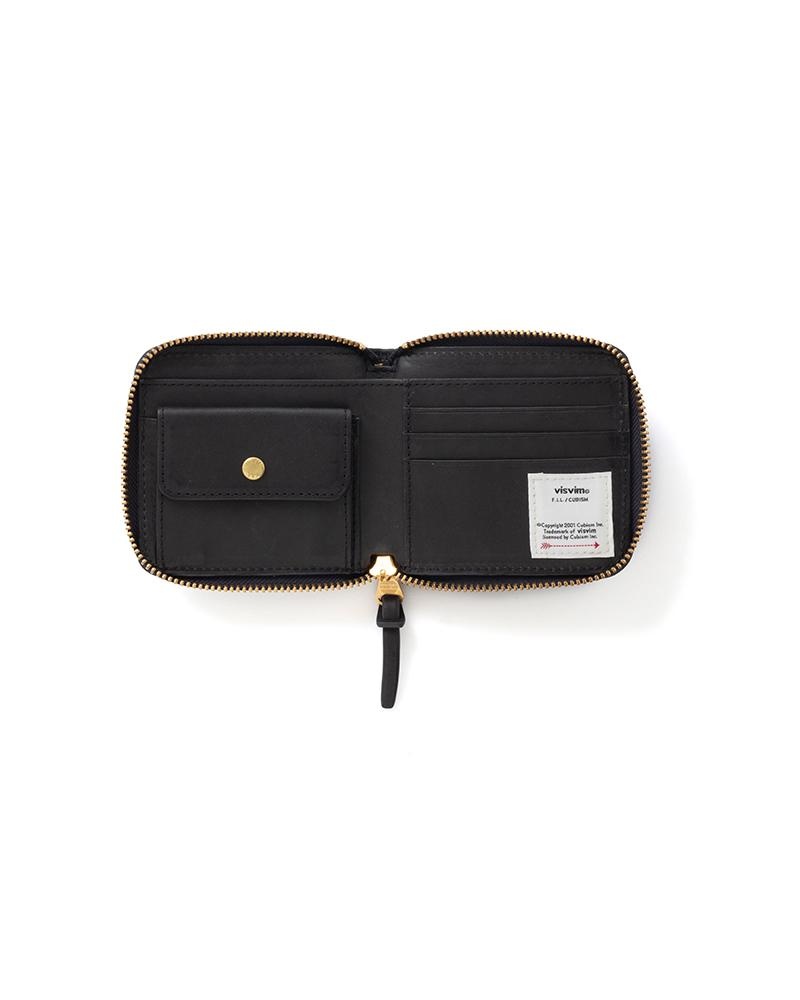 LEATHER BI-FOLD NAVY - 3