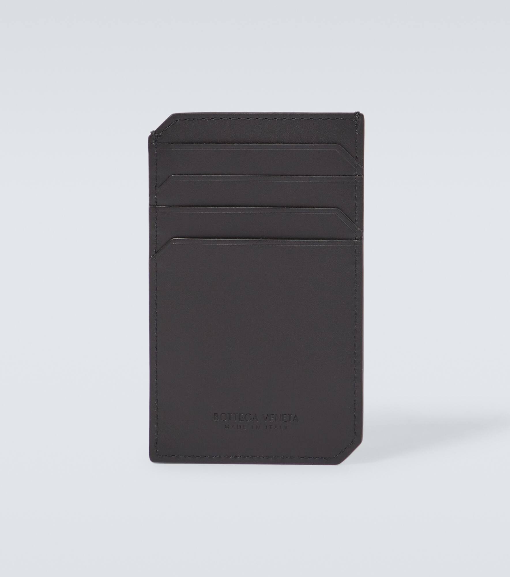Intrecciato Small leather card case - 2