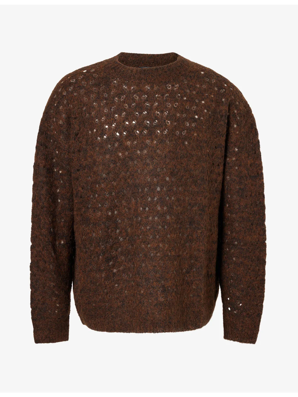 Vandal Brand-Patch Wool-Blend Jumper - 1