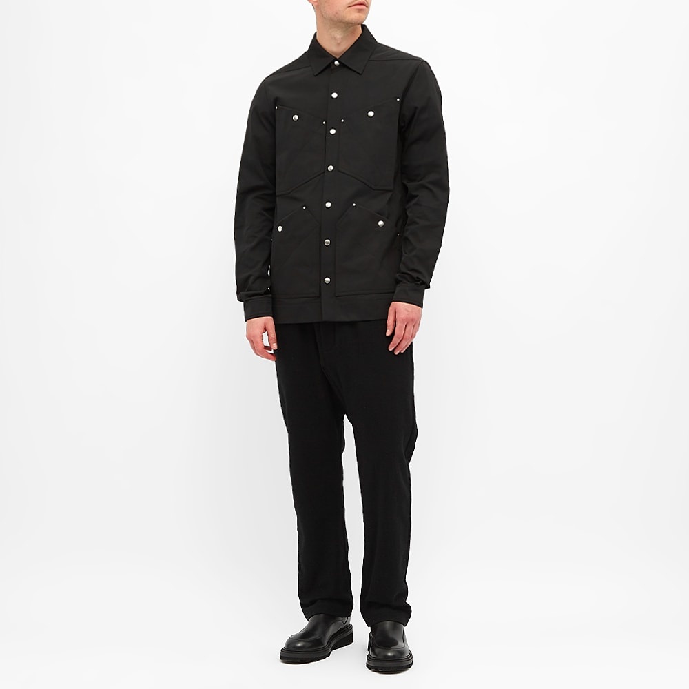 Rick Owens Pocket Detail Shirt Jacket - 8