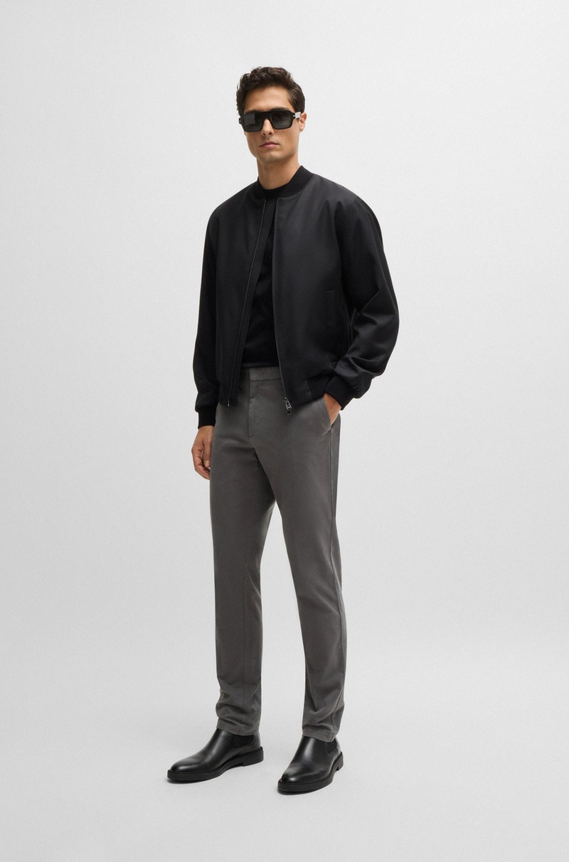 BOSS SLIM-FIT CHINOS IN STRETCH-COTTON GABARDINE outlook