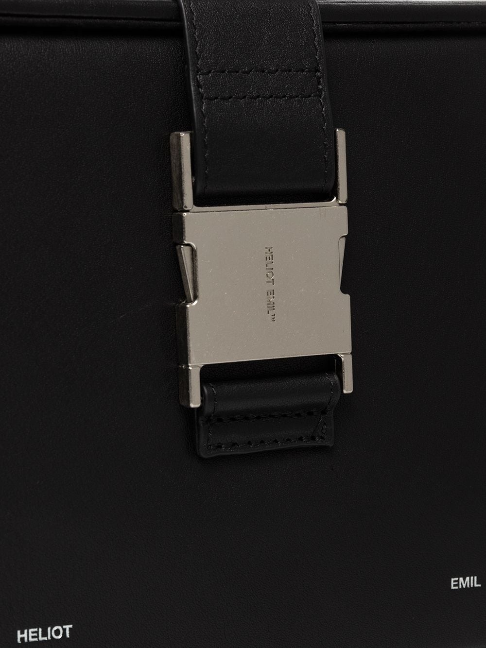 carabiner-detail box bag - 4