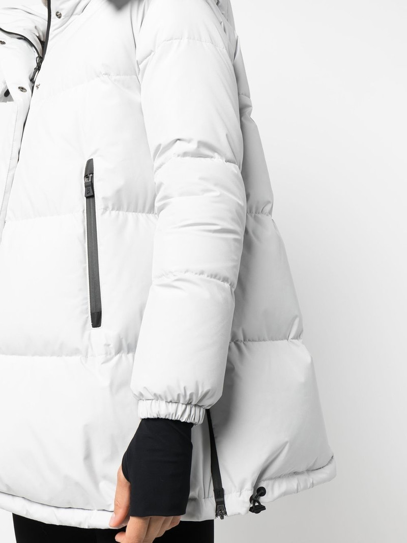 hooded feather-down padded coat 5