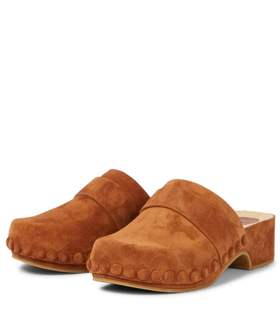 Joy suede clogs - 5