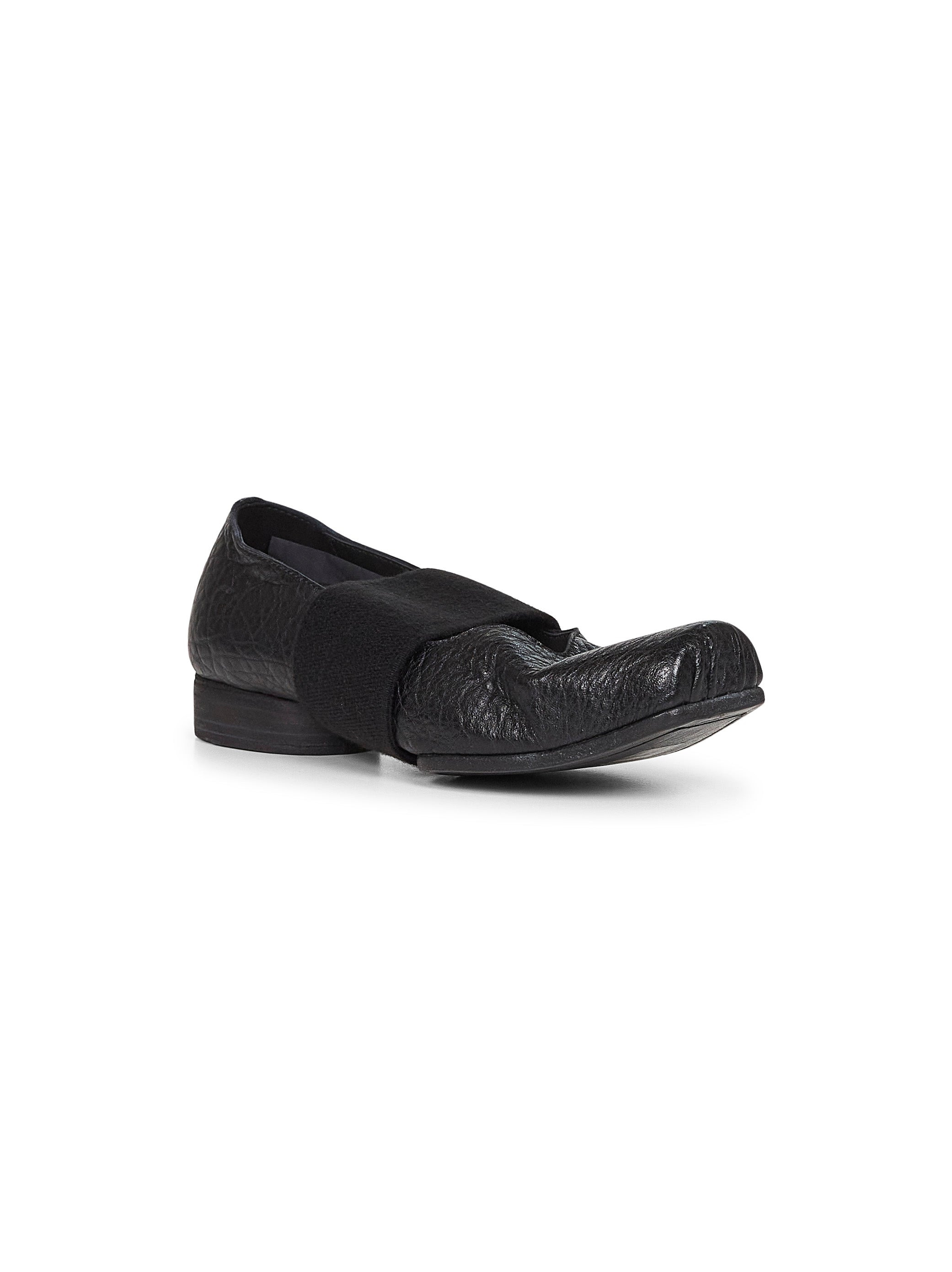 Black leather Ballet Strap ballet flats - 2