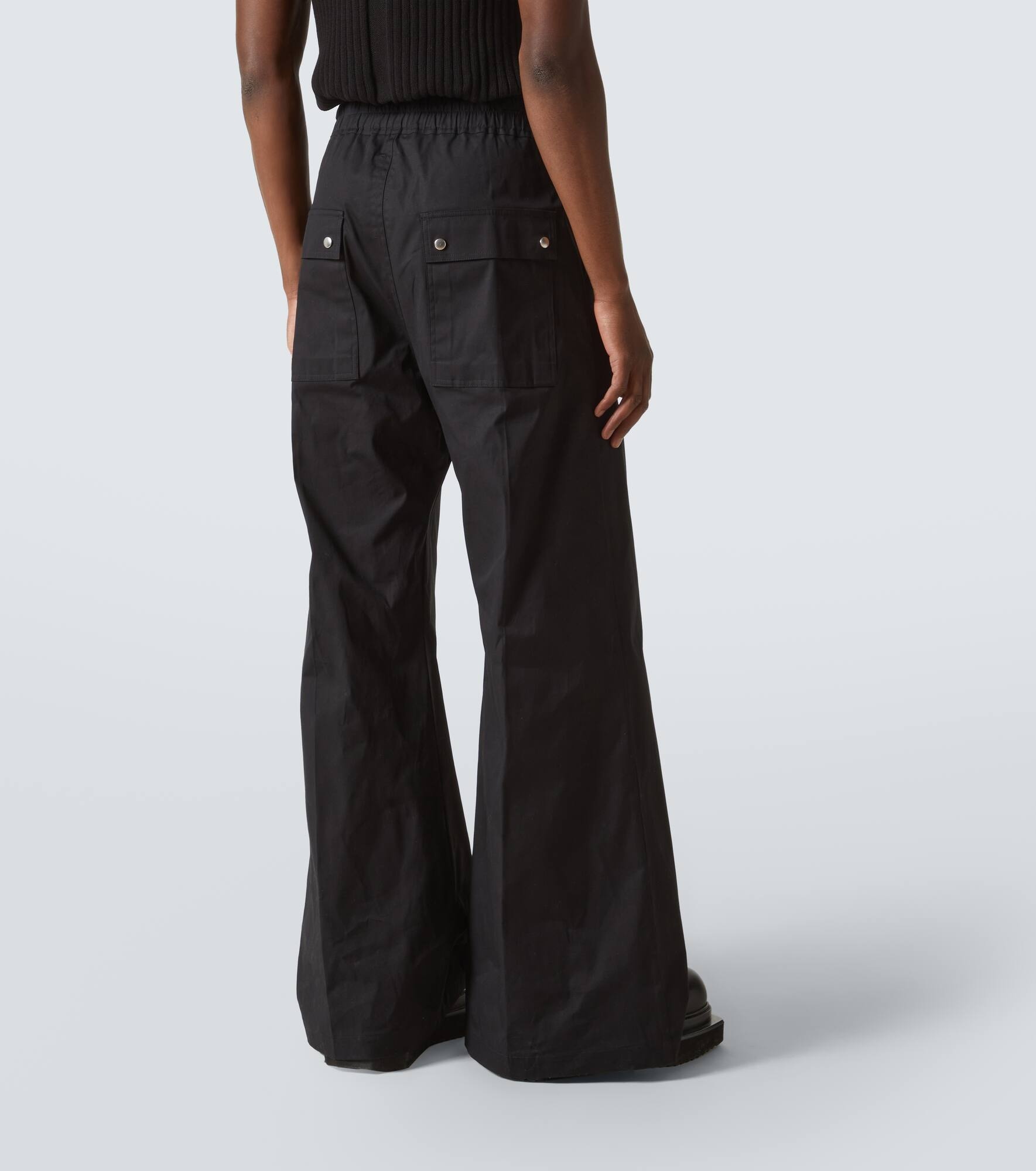Wida Bela cotton-blend wide-leg pants - 4