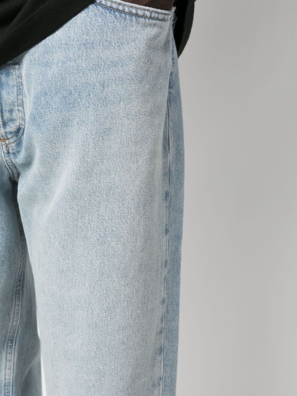 straight-leg mid-rise jeans - 5