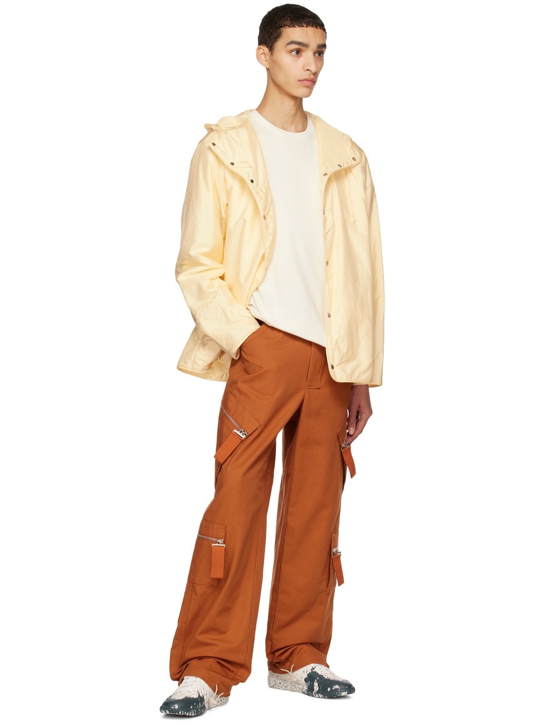 Yellow Drawstring Jacket - 4