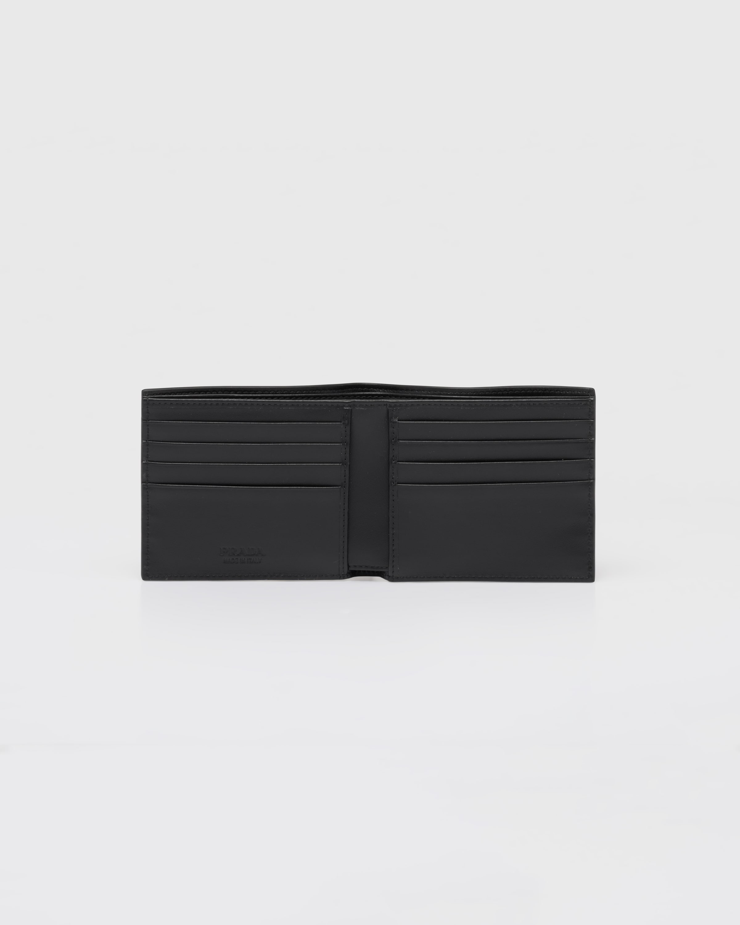 Brushed leather wallet - 4