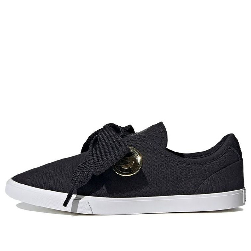 (WMNS) adidas Sleek Low 'Black Gold Metallic' FV0741 - 1