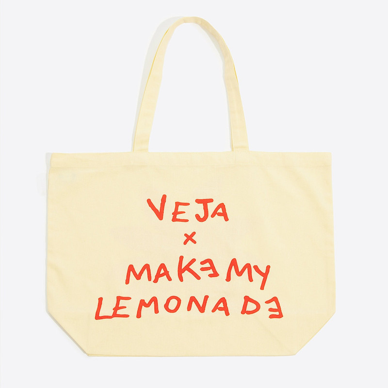 VEJA TOTE BAG VEJA X MAKE MY LEMONADE outlook