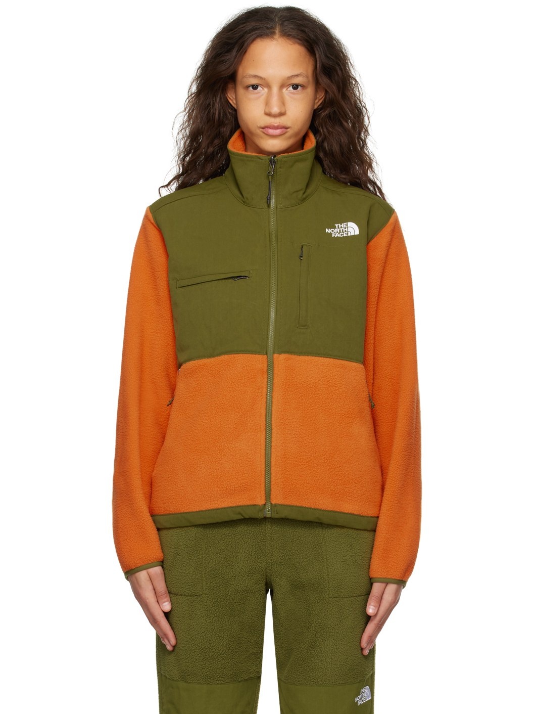 Orange & Green Denali Jacket - 1