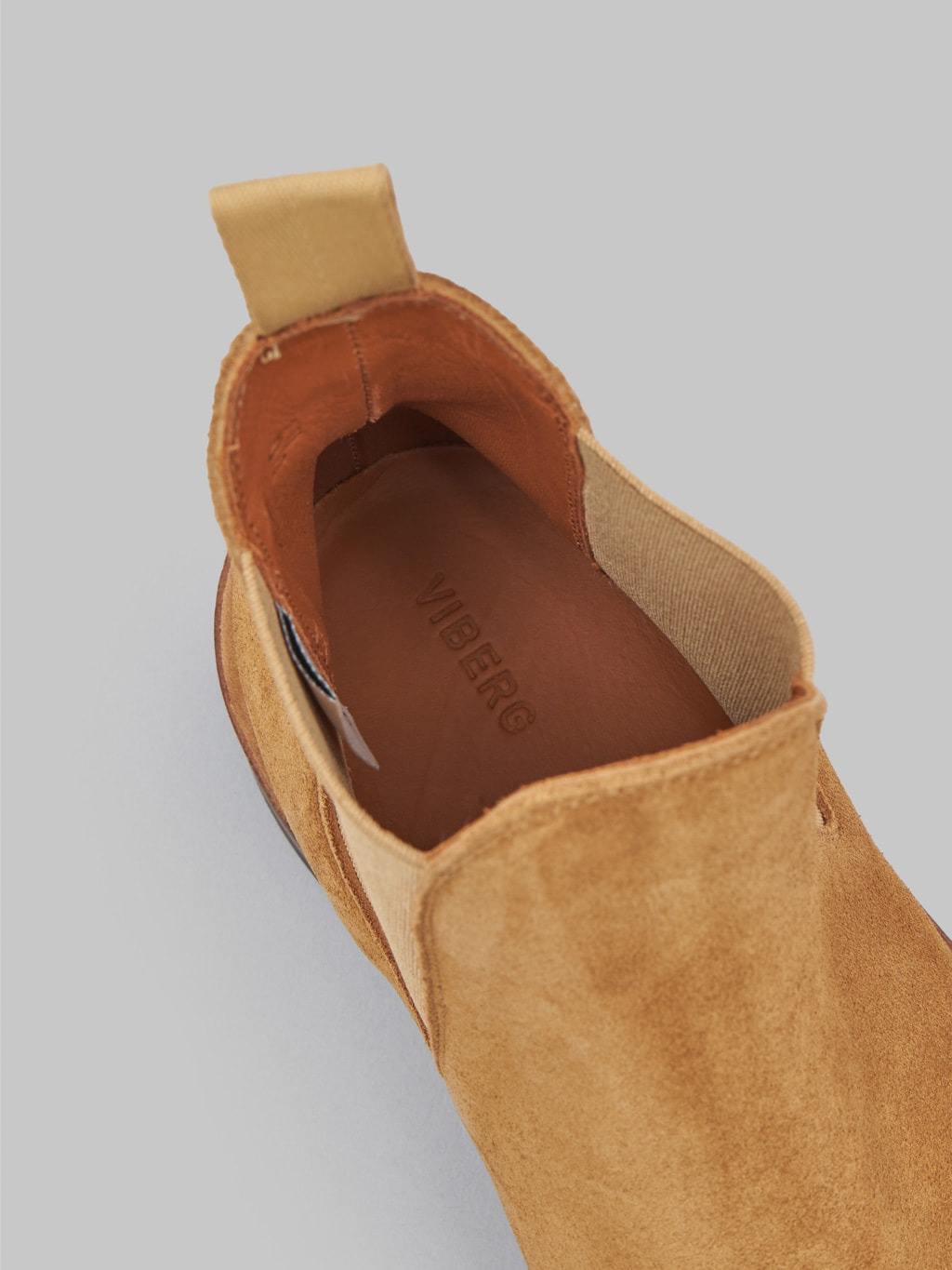 Viberg Chelsea Boot Anise Janus Calf Suede - 6