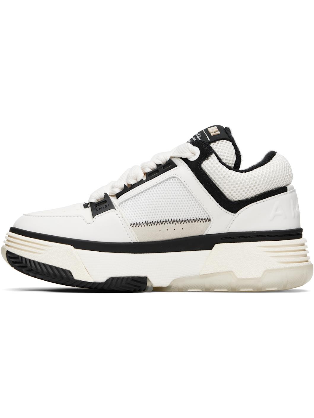 Black & White MA-1 Sneakers - 3