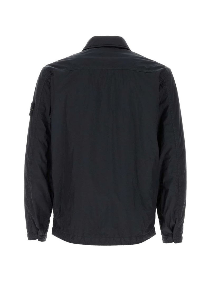 Stone Island Compass-badge shirt jacket outlook